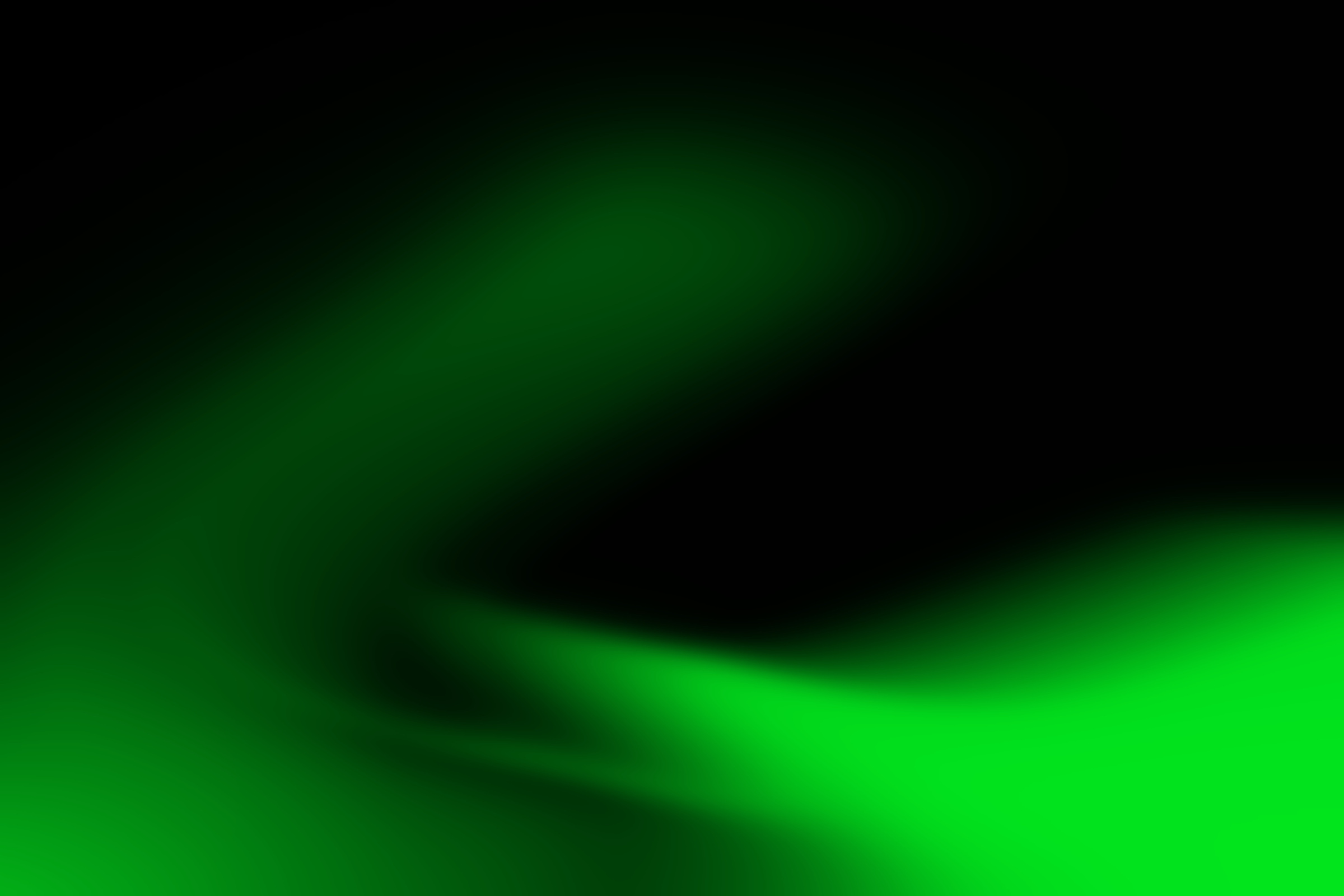 Green and Black Gradient Background